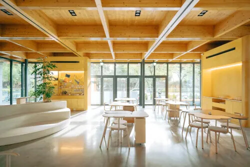 台南成功大學「新園春室 The POOL」玻璃屋:以「蛋」為核心,用味蕾和體驗記憶校園生活