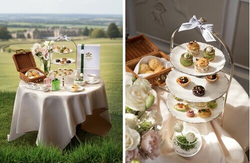 英國百年皇室御用沙龍香氛品牌CREED 攜手台北文華東方酒店，打造期間限定聯名英式午茶盛宴