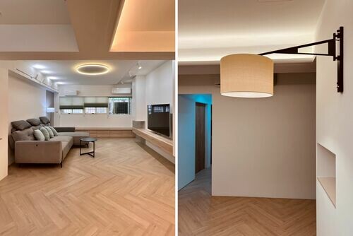 「寓域設計」打造質感退休宅：在風格之前，先把生活安放好 ！當風格退場，讓比例、材料與收納說話