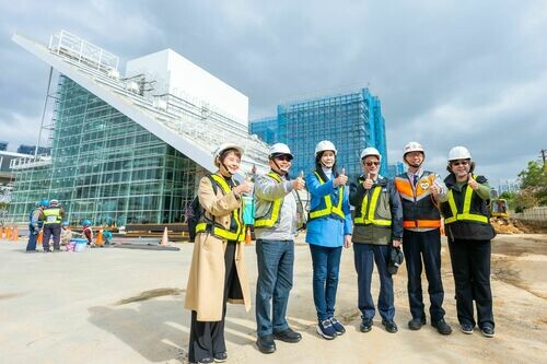桃園市立美術館本館工程最新進度!王副市長期盼中央攜手地方推動文化建設