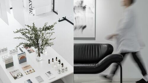 是藝廊、展場還是醫美診所?攝影大師林炳存作品展出、集滿經典丹麥設計師椅子,全台最美保健食品 elaceite 重磅推出自營醫美診所「有好美學診所」