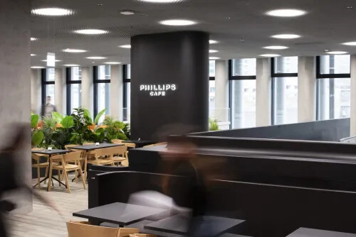 Phillips Café 香港首間位於拍賣行內的輕食咖啡店