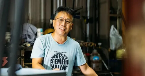 富登工程 : 鐵工師傅曾彥瀧,堅定直面挑戰,焊造夢想家屋