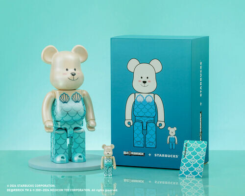 BE@RBRICK + STARBUCKS人魚小熊 11月1日驚豔登場